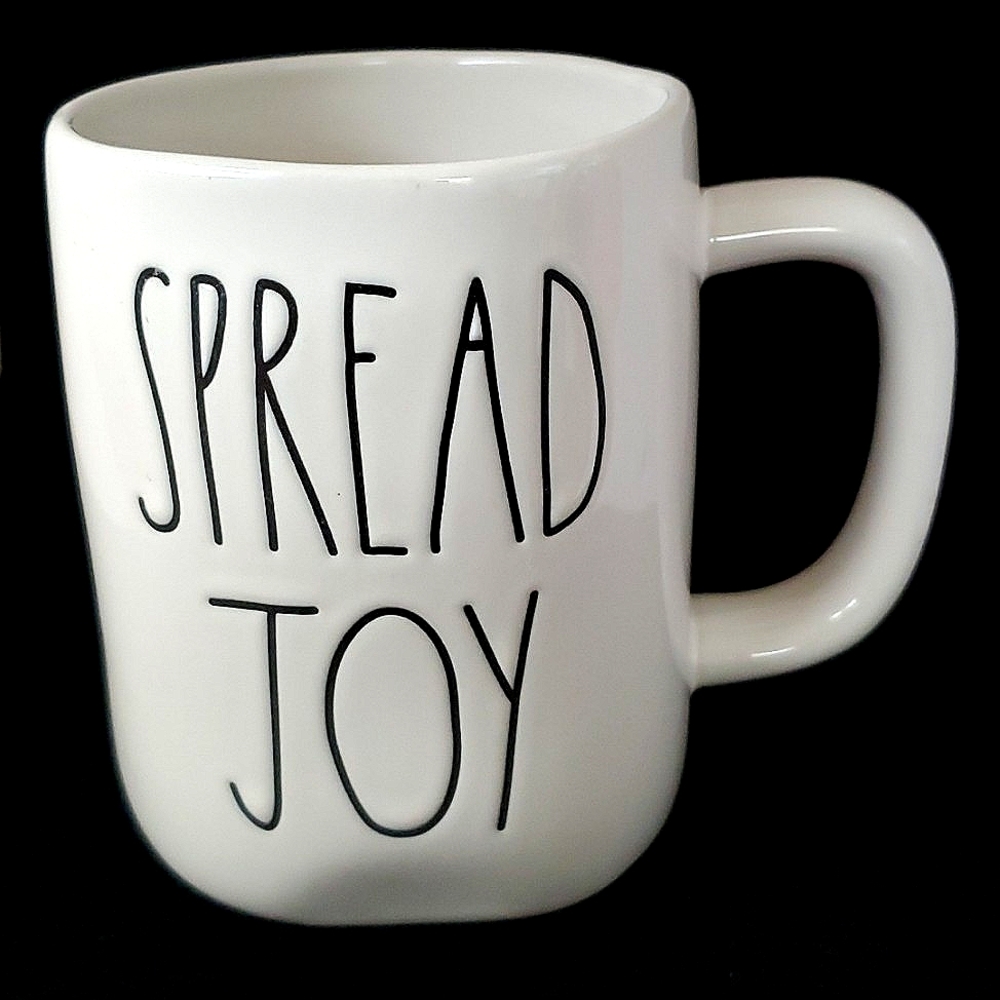 Rea Dunn SPREAD JOY Artisan Collection 1 Mug Perfect for Coffee, Hot Chocolate